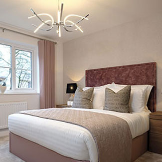 'Holly' bedroom - Redrow interiors tips for 2020