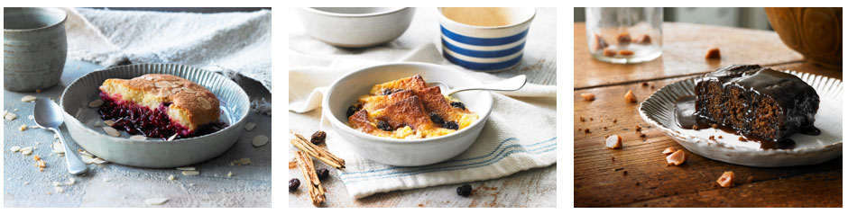 Ready-to-bake puddings range
